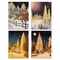 Winter Village Christmas Cards - 24-Pack of Holiday Greeting Cards with 4 Classic Vintage Winter Scenes, Perfect for Sharing Merry Christmas & Holiday Wishes, Blank Inside for Personalized Messages - Cozy and Nostalgic Festive Stationery Set